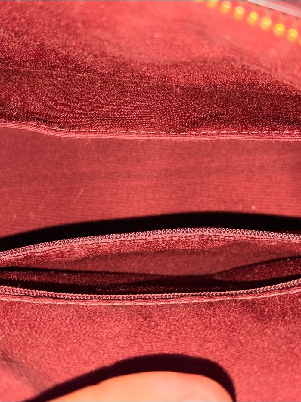Coach Brown Signature Satchel with Hot Pink Trim